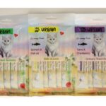 URBAN, אורבן שלוקים לחתול במגוון טעמים - 75 גרם (5 יח במארז)