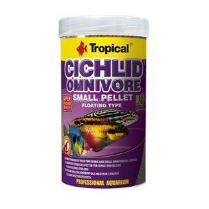 Tropical Cichlid, טרופיקל ציקליד אוכלי כל גרגרים צפים - 250 מ"ל