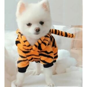 תחפושת נמר לכלב/חתול - גזע קטן