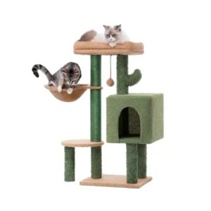 מתקן גרוד עם בית, ערסל ומשטח רביצה - דגם קקטוס