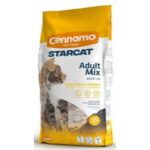 סטאר קט מיקס, מזון יבש לכל סוגי החתולים ע"ב עוף ודגים - 15 ק"ג