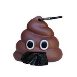 idog, מתקן שקיות איסוף לכלבים אימוג'י "קקי"