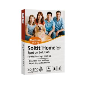 סולטיף הום, אמפולות לכלבים במשקל 25 - 15 ק"ג - M