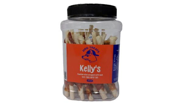 Kellys, חטיף  מקלות עטופים עם ברווז מארז - 400 גרם
