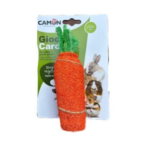 CAMON, קמון צעצוע לעיסה בצורת גזר למכרסמים - 17 ס"מ