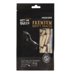 PET QUEEN, פט קווין חטיף נגיסי ברווז ודג קוד – 80 גרם