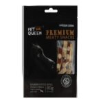 PET QUEEN, פט קווין חטיף נגיסי סלמון וגבינה – 80 גרם