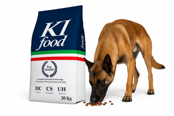 Ki Food, מזון מלא ע"ב בשר בקר, עוף והודו לכלבים בוגרים - 20 ק"ג