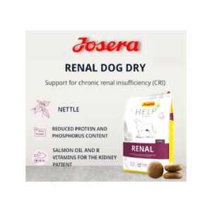 Josera Renal גוסרה ראנל מזון יבש טיפולי לכלבים עם בעיות כליות - 10 ק"ג
