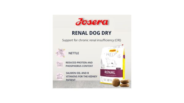 Josera Renal גוסרה ראנל מזון יבש טיפולי לכלבים עם בעיות כליות - 10 ק"ג