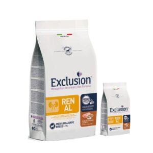 Exclusion Renal, אקסלוז'ן ראנל רפואי לכליות לכלבים מגזע בינוני/גדול - 12 ק"ג
