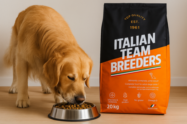 Italian Team Breeders, איטליאן טים ברידר מזון לגזע בינוני/גדול – שק 20 ק"ג