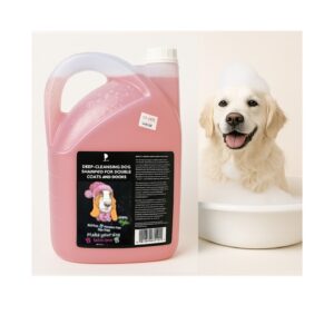 Scartz Pets, שמפו לניקוי עמוק ופרווה כפולה לכלבים וחתולים - 4 ליטר