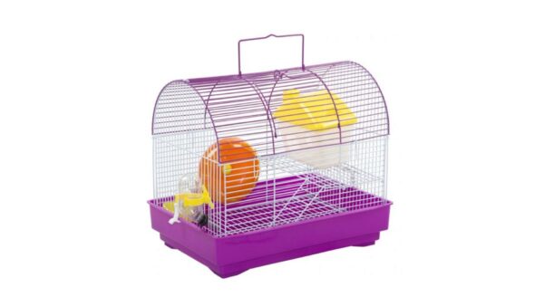 כלוב מאובזר לאוגרים - 2 קומות