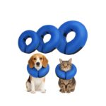 elizabet, צווארון אליזבת לכלב/חתול מתנפח אנטי-ביס/ליקוק