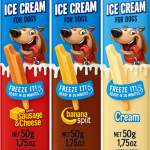 Dr. Zoo, גלידה לכלב בשלושה טעמים