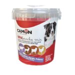 קמון, חטיף מיני לבבות 4 טעמים - 500 גרם