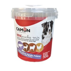 קמון, חטיף מיני לבבות 4 טעמים - 500 גרם