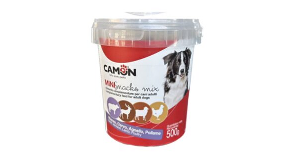 קמון, חטיף מיני לבבות 4 טעמים - 500 גרם