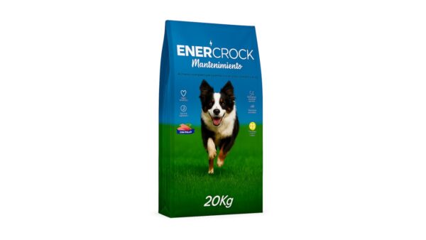 ENERCROCK, מזון כלבים סופר פרימיום עוף ובקר - 20 ק”ג