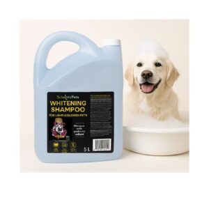 Scartz Pets, שמפו לפרווה בהירה לכלבים וחתולים - 4 ליטר