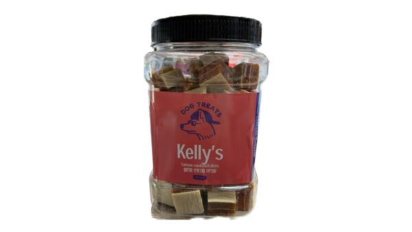 Kellys, קליס חטיף קוביות סלמון מארז - 400 גרם