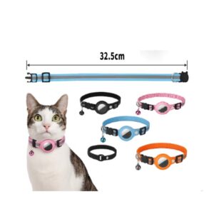 קולר לחתול עם מגן אייר תג עמיד למים במגוון צבעים