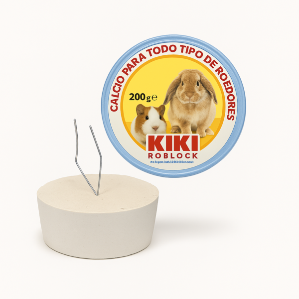 KIKI, קיקי אבן סידן לכל סוגי המכרסמים - 200 גרם