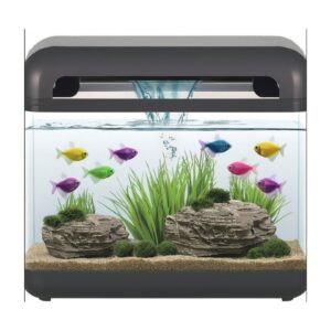 הקוס אקווריום מפל שחור/לבן מידה: 41X16.5X40 ס"מ