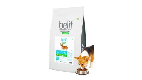 BELIF, בליף מזון פרימיום לכלבים בוגרים סלמון - 18 ק"ג