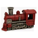 קטר רכבת דקורטיבי לאקווריום ולטרריום - 16.5*5.9*9 ס"מ