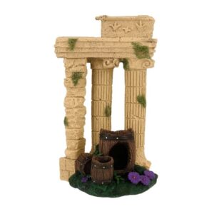 דקורציה לאקווריום דגם עמודי חורבות