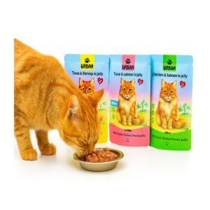 אורבן פאוץ, מזון רטוב לחתולים במגוון טעמים - 85 גרם