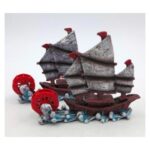 אבן קרמיקה דגם אוניית מפרש