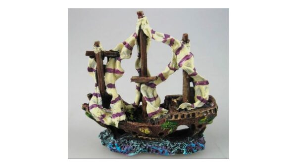 אבן קרמיקה דגם ספינת פיראטים