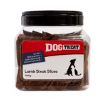 סופר פטס, חטיף סטייק כבש עטוף עור גולמי - 1 ק"ג - Super Pets