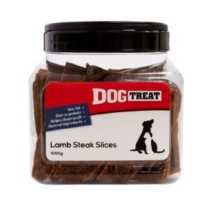 סופר פטס, חטיף סטייק כבש עטוף עור גולמי - 1 ק"ג - Super Pets