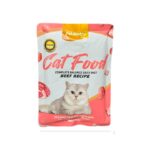 פטמטרו (PetMetro) מזון רטוב מלא לחתולים בטעם בקר 70% בשר – 100 גרם