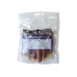 חטיף לכלב מקל תפוח עטוף בשר ברווז - מארז 500 גרם או 2 ק"ג